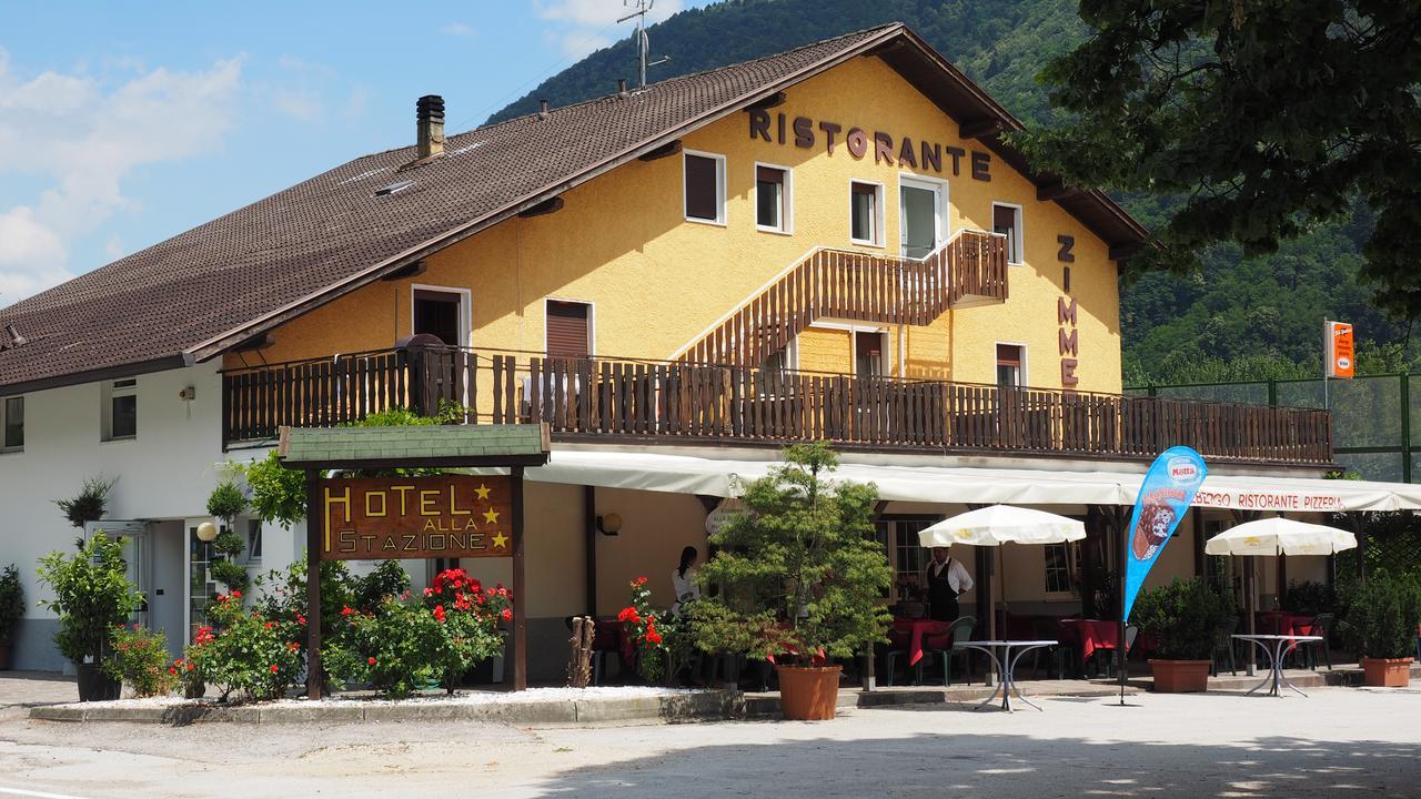 Albergo Alla Stazione Roncegno Exterior photo